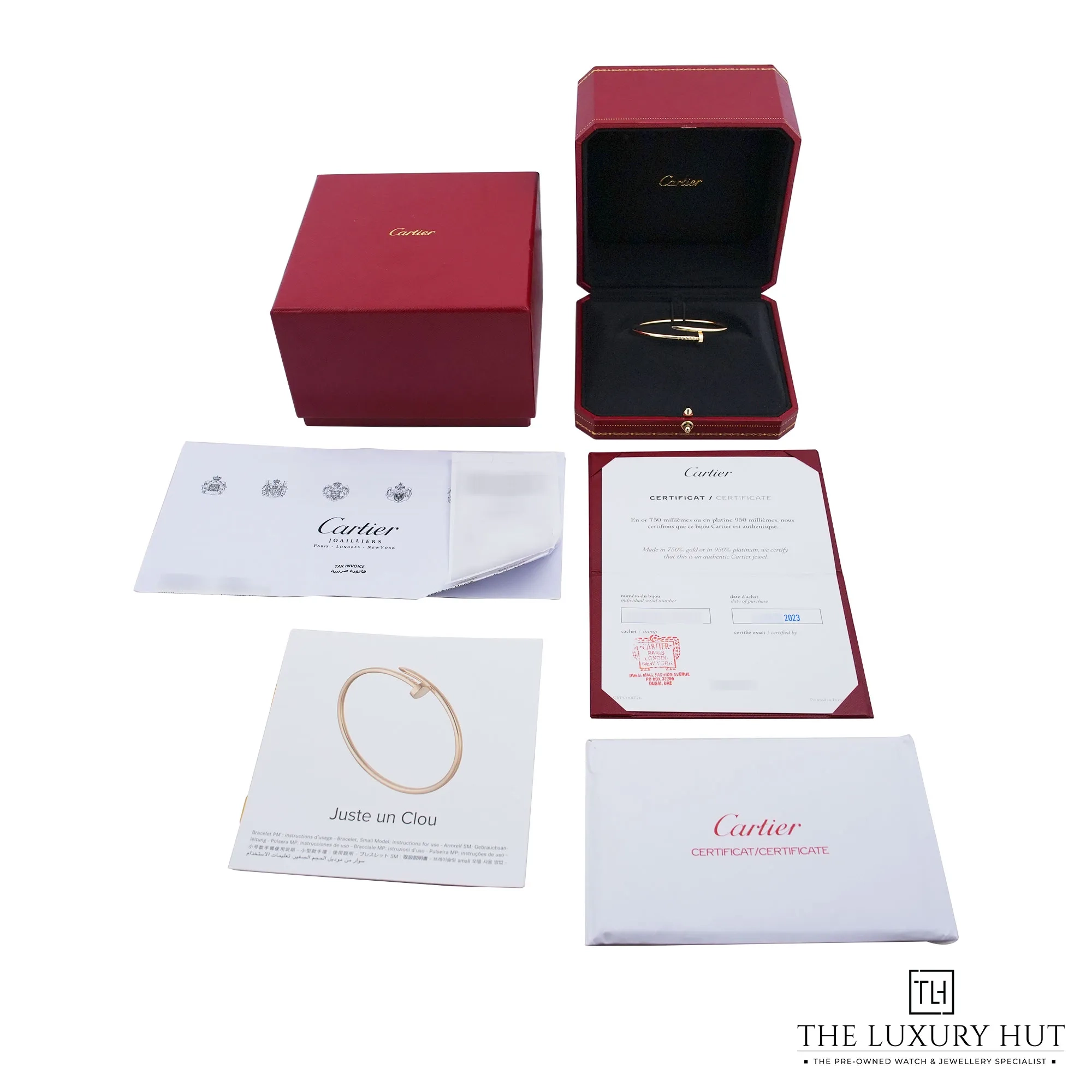 2026 10 cdab369d e2e2 49aa a706 f31f25f59670Cartier Yellow Gold Juste Un Clou Bracelet 53487 e jpg webp