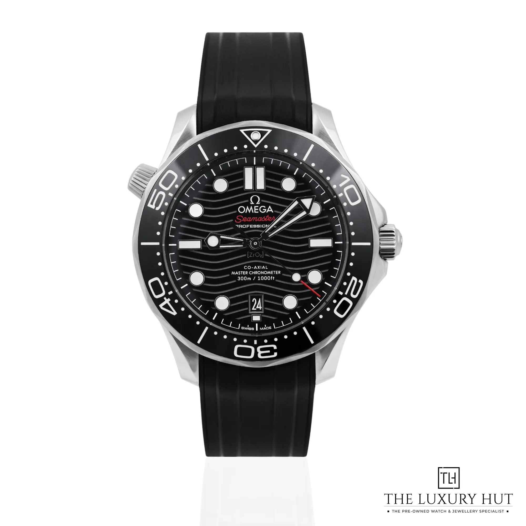 2026 10 e3c6ff25 1614 4310 afed 17f432fc84daOmega Seamaster Diver Steel 42mm Black Wave Dial 53372 a jpg webp
