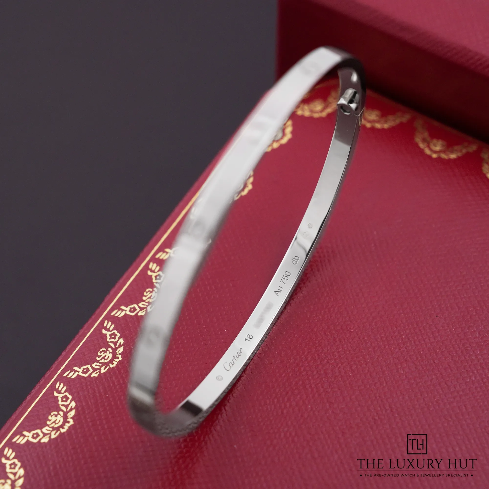 2026 10 e5f73972 e1fd 447d a51f 3ffab8b676cbCartier 18ct White Gold LOVE Bangle Small 53362 c jpg webp