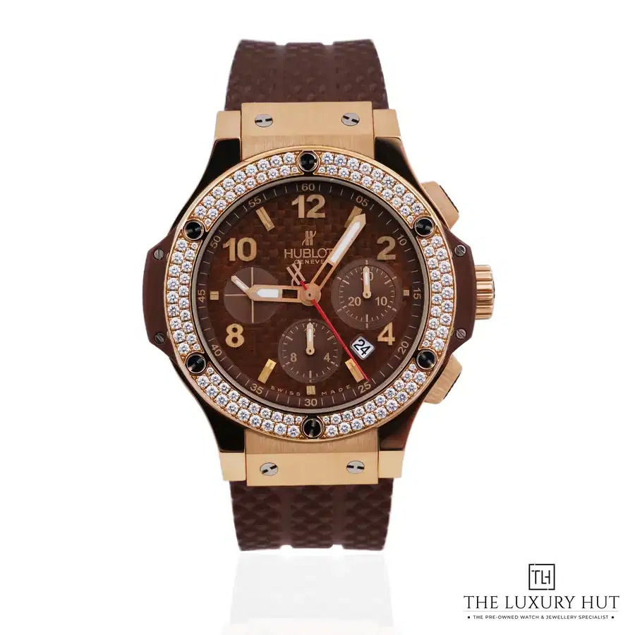 Hublot Big Bang Cappuccino Chronograph Gold Titanium Brown