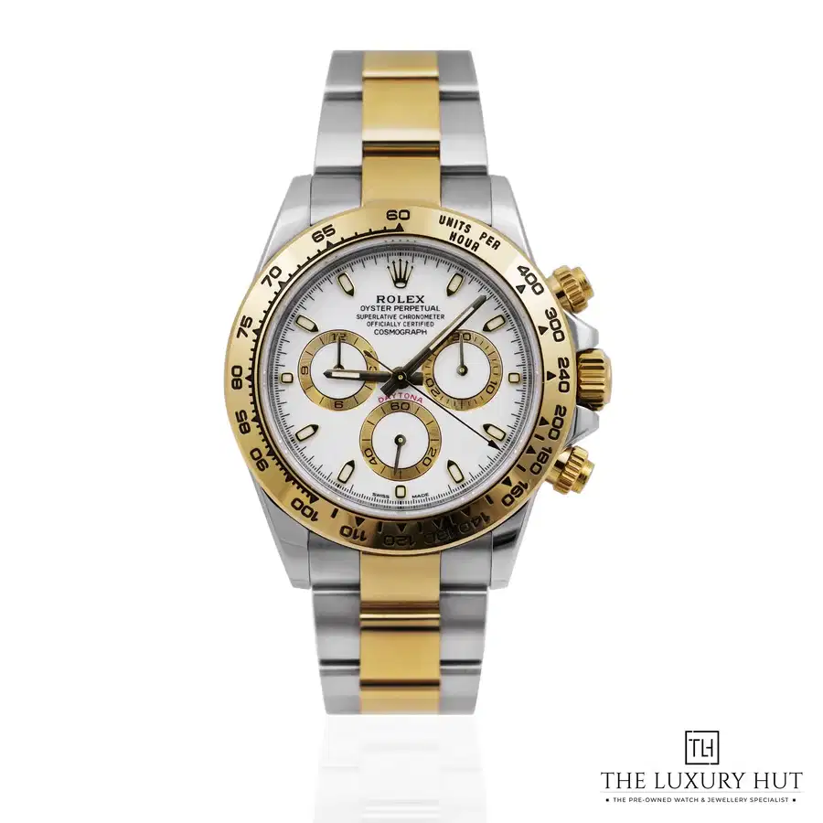 Rolex Cosmograph Daytona Steel Yellow Gold White 116503