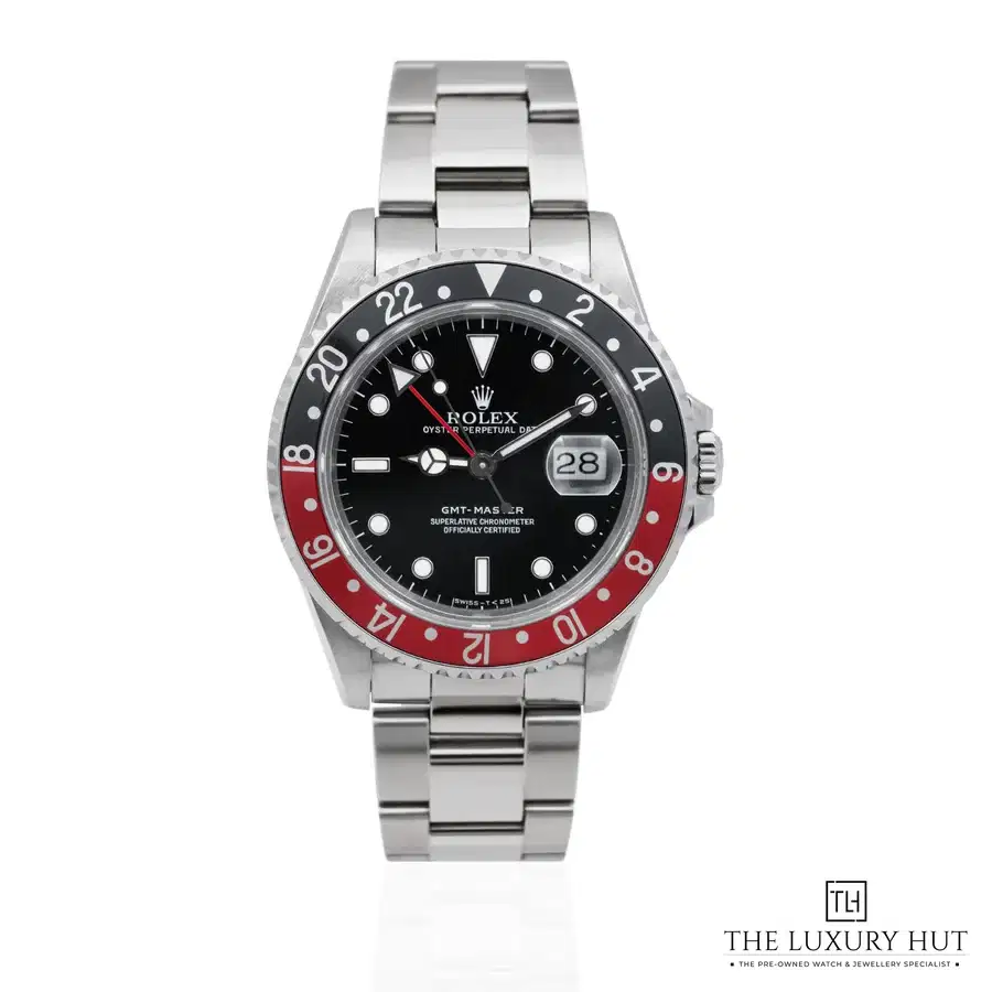 Rolex GMT Master Coke Steel 40mm Black Dial Ref 16700