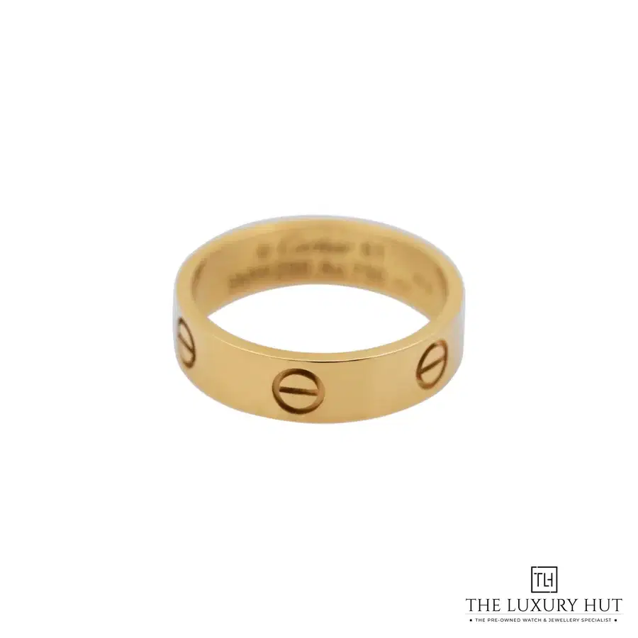 Cartier Love Ring Classic Model Gold Size 61