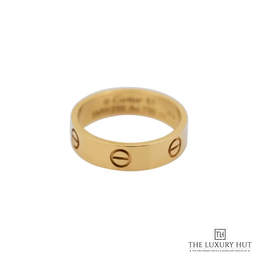 Cartier Love Ring Classic Model Gold Size 61