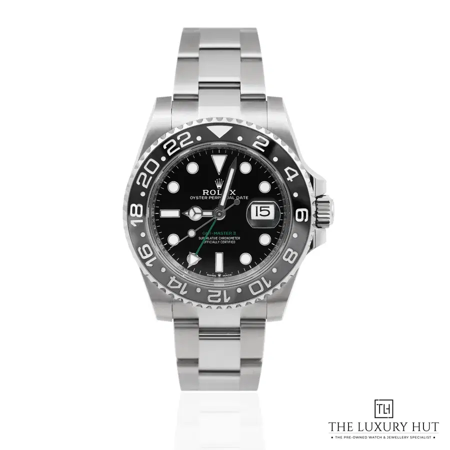 Rolex GMT Master II Bruce Wayne Steel Black 126710GRNR