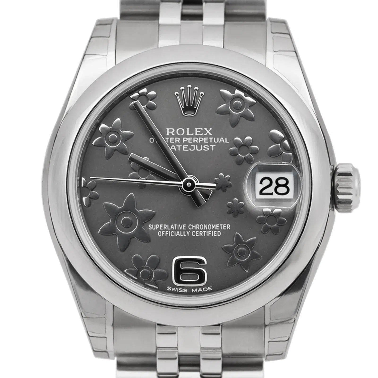6cf6902f-a277-4b3f-bdaa-b1980e2221f2Rolex_Lady_Datejust_Steel_Slate_Floral_Motif_Dial_LB778-cr.webp