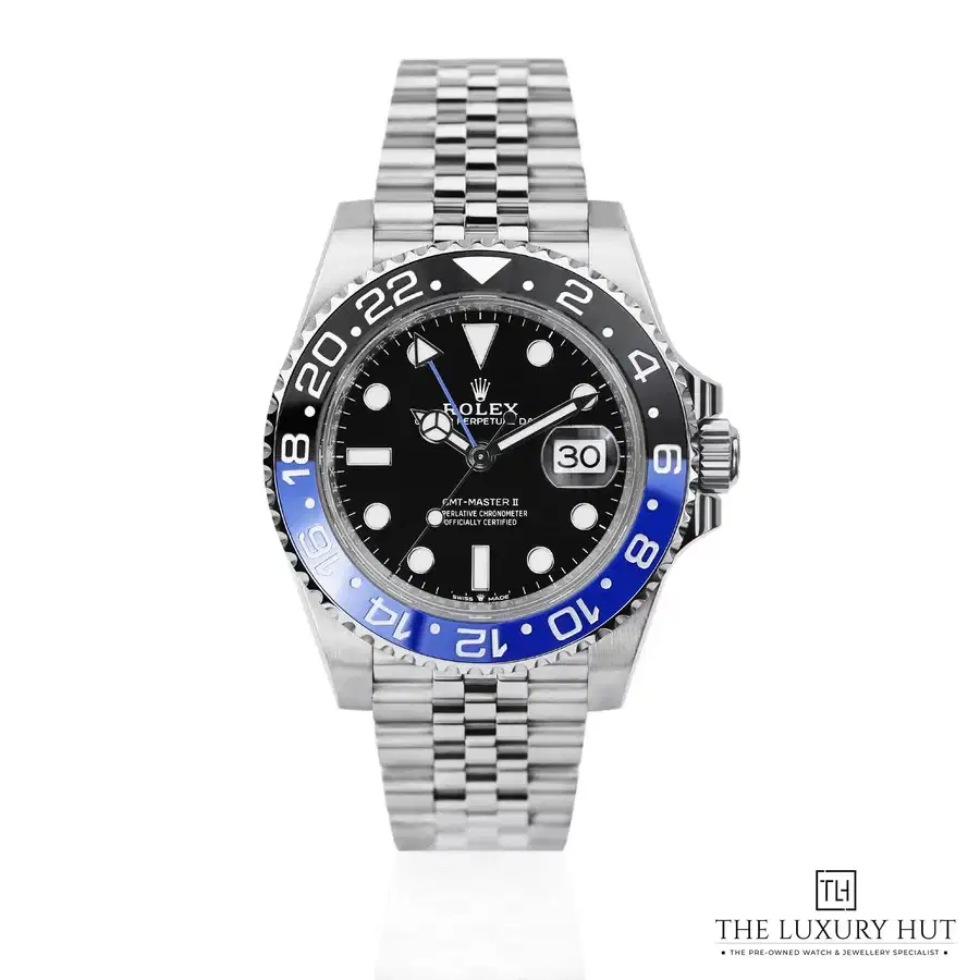 Rolex GMT Master II Batgirl 40mm Steel Black Dial 126710BLNR
