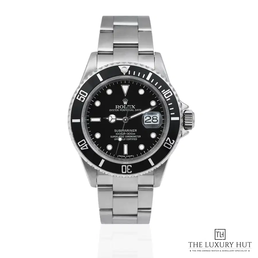 Rolex Submariner Date Steel Engraved Rehaut