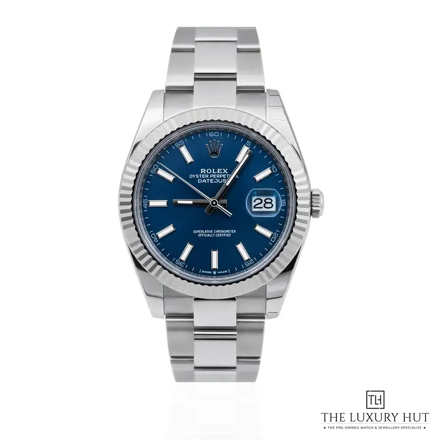Rolex Datejust 41 Blue Baton Dial 126334