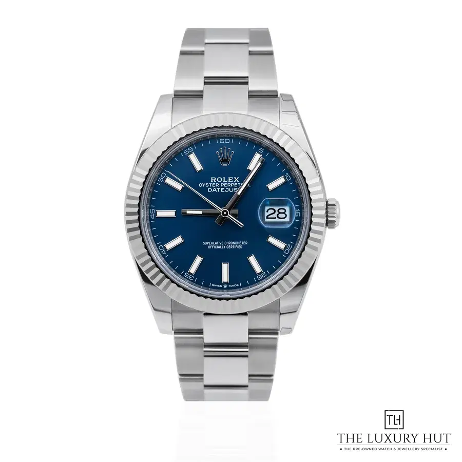 Rolex Datejust 41 Blue Baton Dial 126334