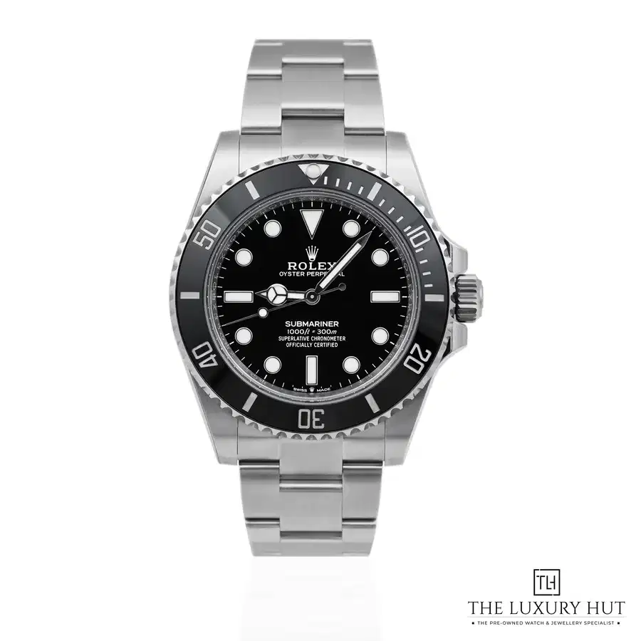 Rolex Submariner No Date Steel 41mm Black Dial Ref 124060