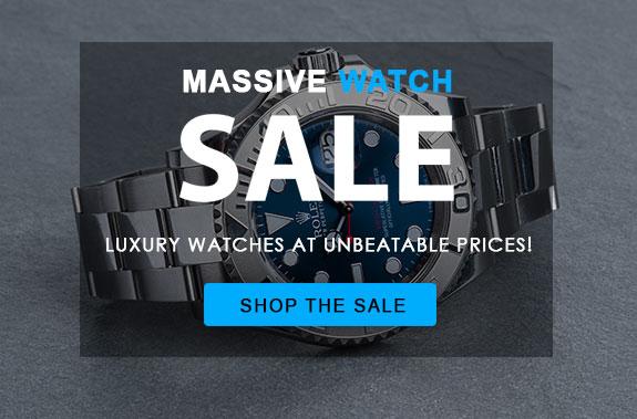 massive watch sale
