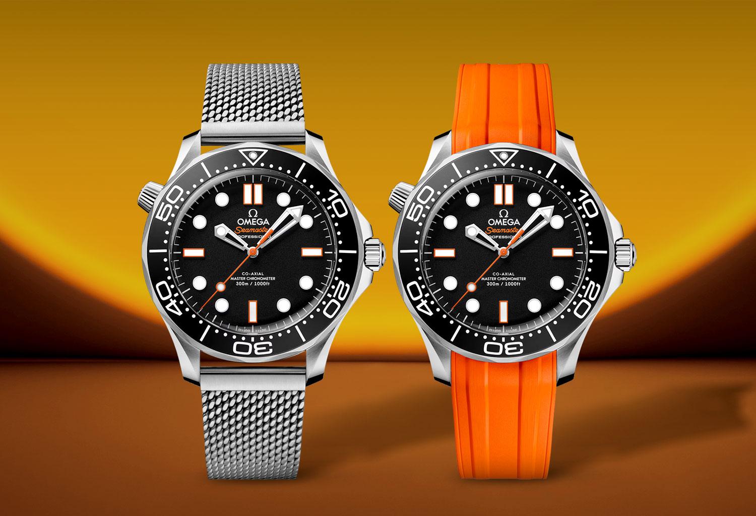 Omega Orange Seamaster Diver