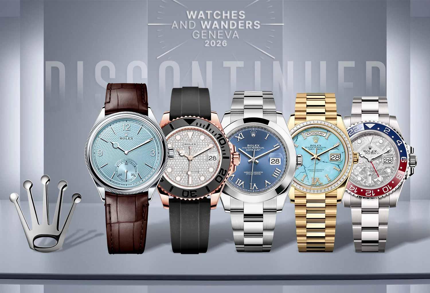 discontinued rolex models 2026