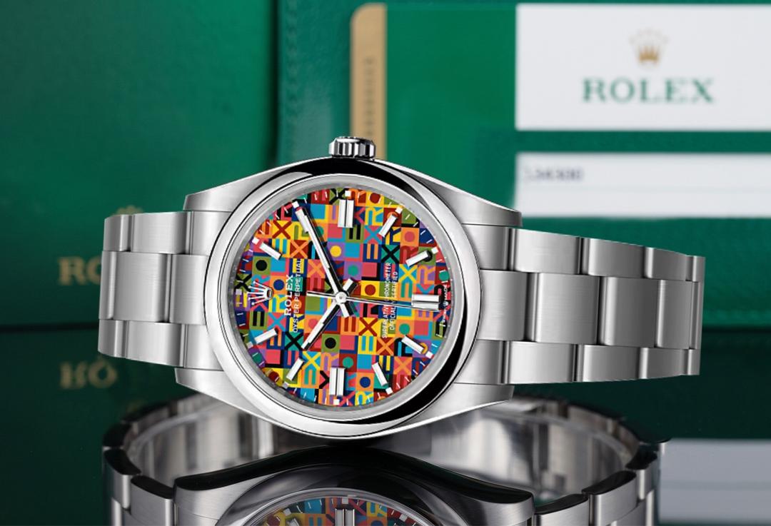 Rolex Oyster Perpetual 41 Jubilee Motif Dial Ref 134300 Review And Buying Guide