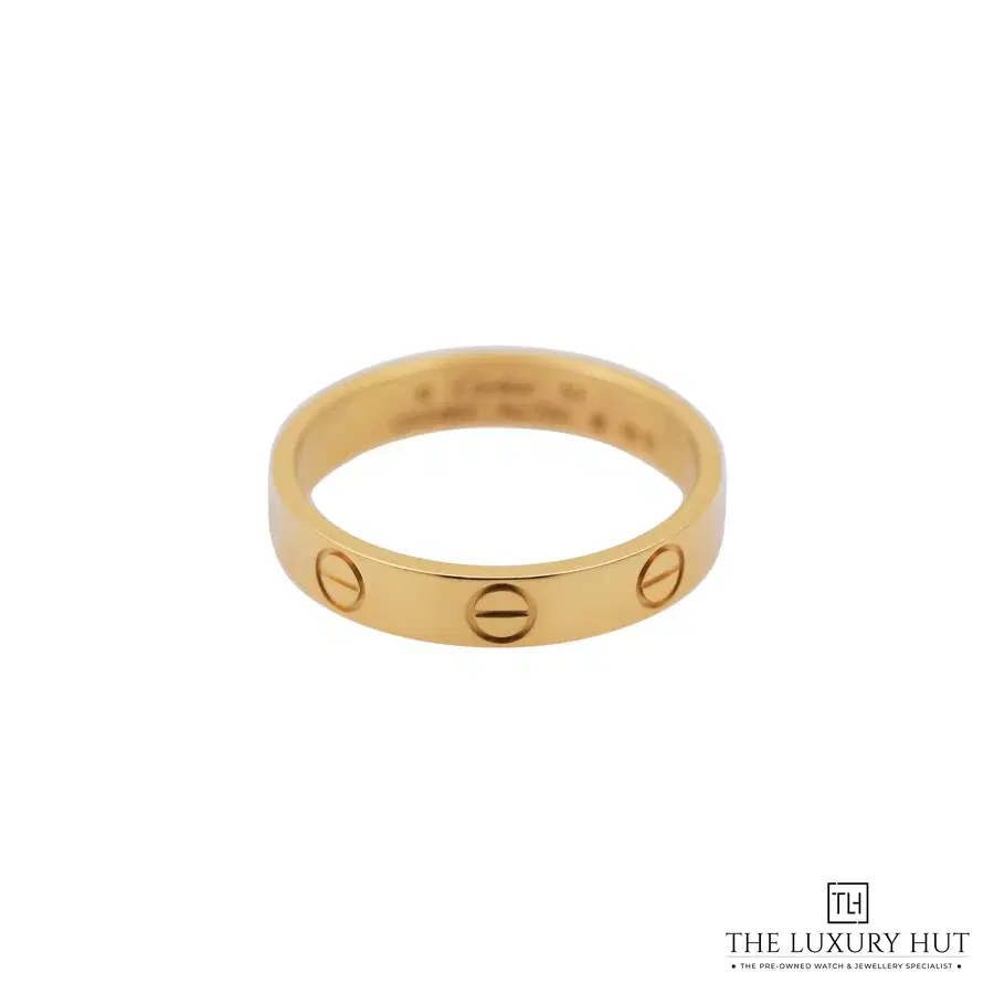 Cartier Love Wedding Ring Gold Size 53