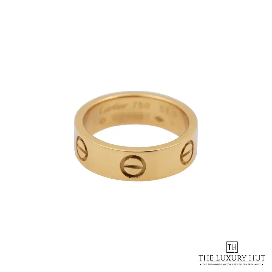 Cartier 18ct Yellow Gold Love Ring 51 L